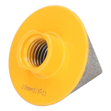 Granite Hole Enlarging Beveling Cutter with Diamond Tip 5/8in‑11 50mm