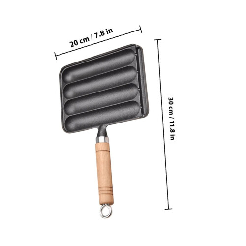 Moule À Hot Dog Saucisses Pour Barbecue 1