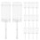 30Pcs Push-Up Cake Shooter Av Transparent Med Lock 3