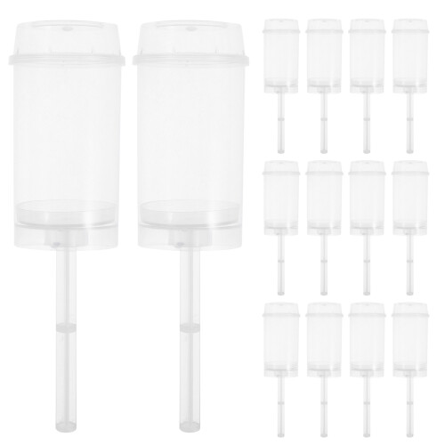 30Pcs Push-Up Cake Shooter Av Transparent Med Lock 2