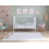 Asher Cot Bed 120x60cm with Mattress (White) 3