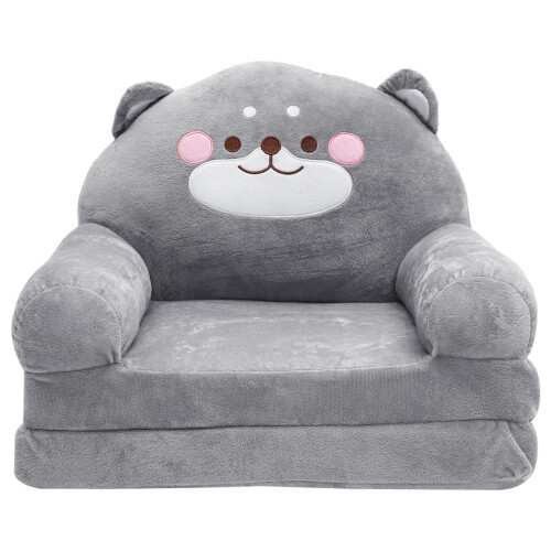 Elefantformad Barnstol Vävad Fällsoffa I Plush 1