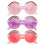 3 Styrenplast Solglasögon För Barn ( , Rosa, ) 4