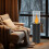 (Circle) Ethanol Fireplace, Floor Fire Ventless Firepit with Safety Glass and Flame Extinguisher, Round 5
