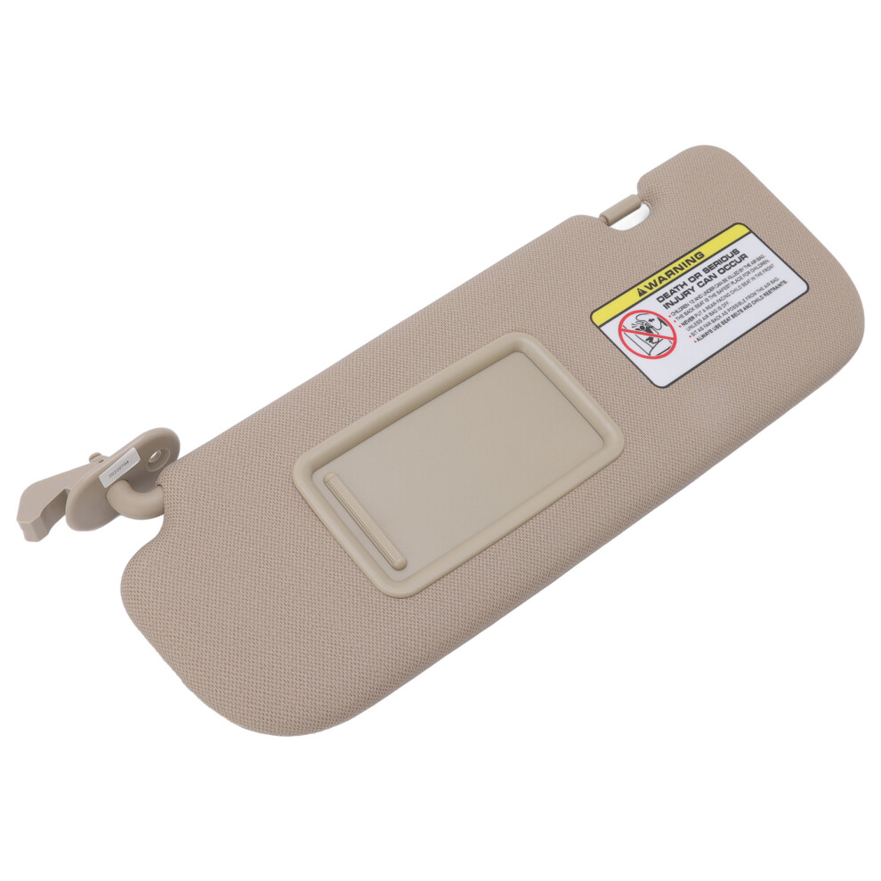 Hyundai Elantra 2011Â2015 Left Sun Visor 852103X000tx Beige 8731356633926