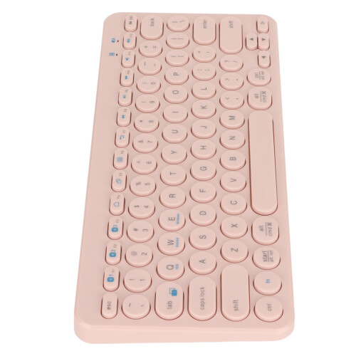 Compact Bluetooth Retro Keyboard 78 Keys Quiet Ideal for Office