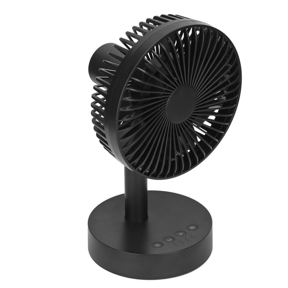 Usb Rechargeable Desk Fan S820 With 3 Speeds & 90 Head 4931356634297