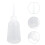 10St 250 Ml Plasttryckflaska För Flytande , Tom Påfyllningsbar 3