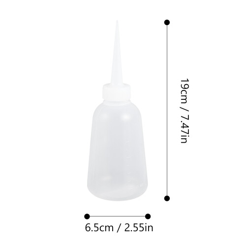 10St 250 Ml Plasttryckflaska För Flytande , Tom Påfyllningsbar 1