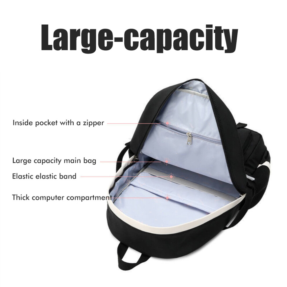 Kids Oxford Waterproof Backpack 47x31x15cm, 3 Colors, Lightweight-image-OPC-PMHMM2G-NEW