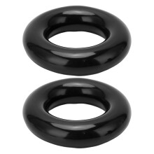 Golf-Gewichtsring 6cm Schwarz 292g Trainingsclub Swing-Donut