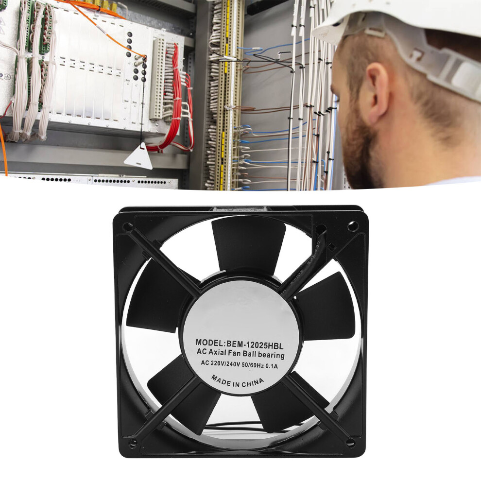 Silent 120Mm Axial Fan 50000H Dual Ball Bearing For Diy Cooling & Ventilation 3281356636243