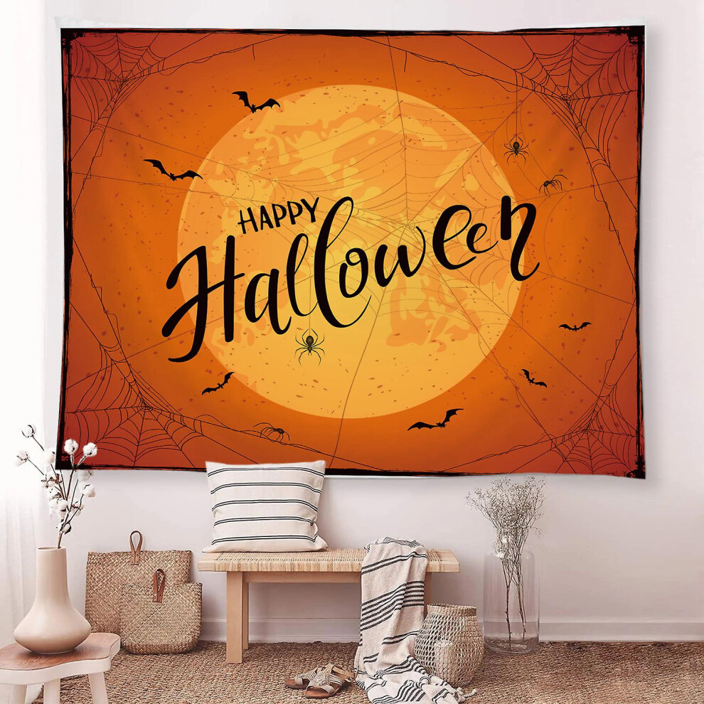 Kikidex (As Show, One Size) 59*78 Inch Halloween Photography Background Scary Background Halloween Party Decoration