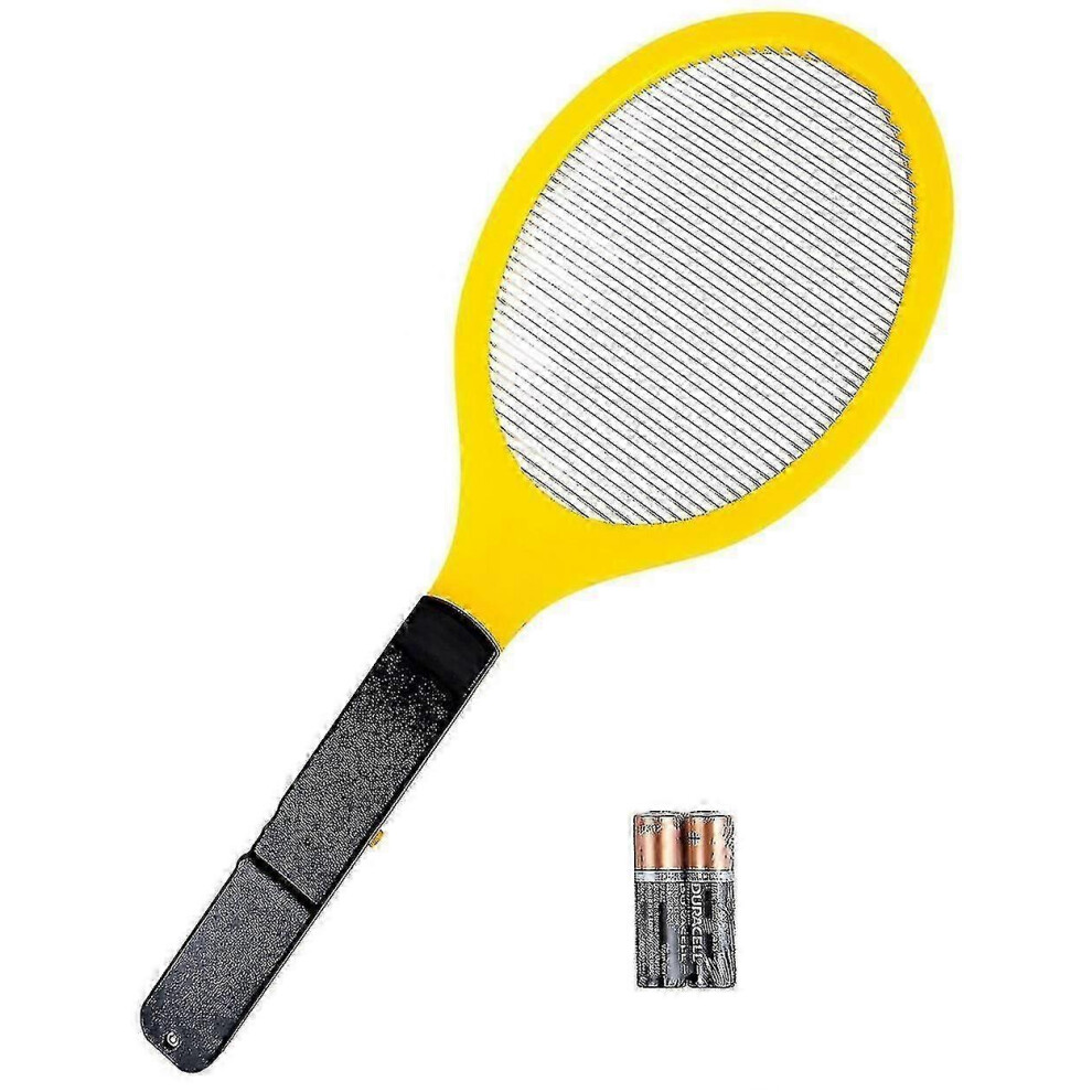 Kikidex (As Show, One Size) 1600V High Voltage Electric Fly Swatter & Insect Killer, Usb Rechargeable Led Bug Zapper Racket For Indoor Outdoor Use