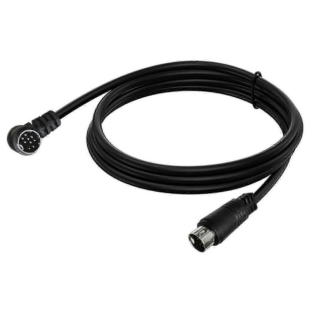Kikidex (Single Bend, 3M) S Video 9Pin Cable Wire Mini Din Cord For Highly Auditory And Video Transmission With Straight/Elbow Head-Yvan