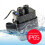 12V 6X18650 Battery Box LED Light Holder with Cable USB/DC Dual Interface Waterproof 4