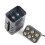 12V 6X18650 Battery Box LED Light Holder with Cable USB/DC Dual Interface Waterproof 7