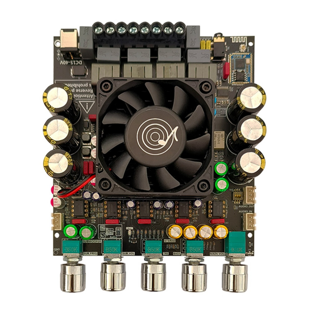 -APTX2 TPA3223 2.1 Channel Sound Power Amplifier Board 200W+200W+400W Bluetooth Subwoofer Audio Amp Module B-image-OPC-PMHMP6B-NEW