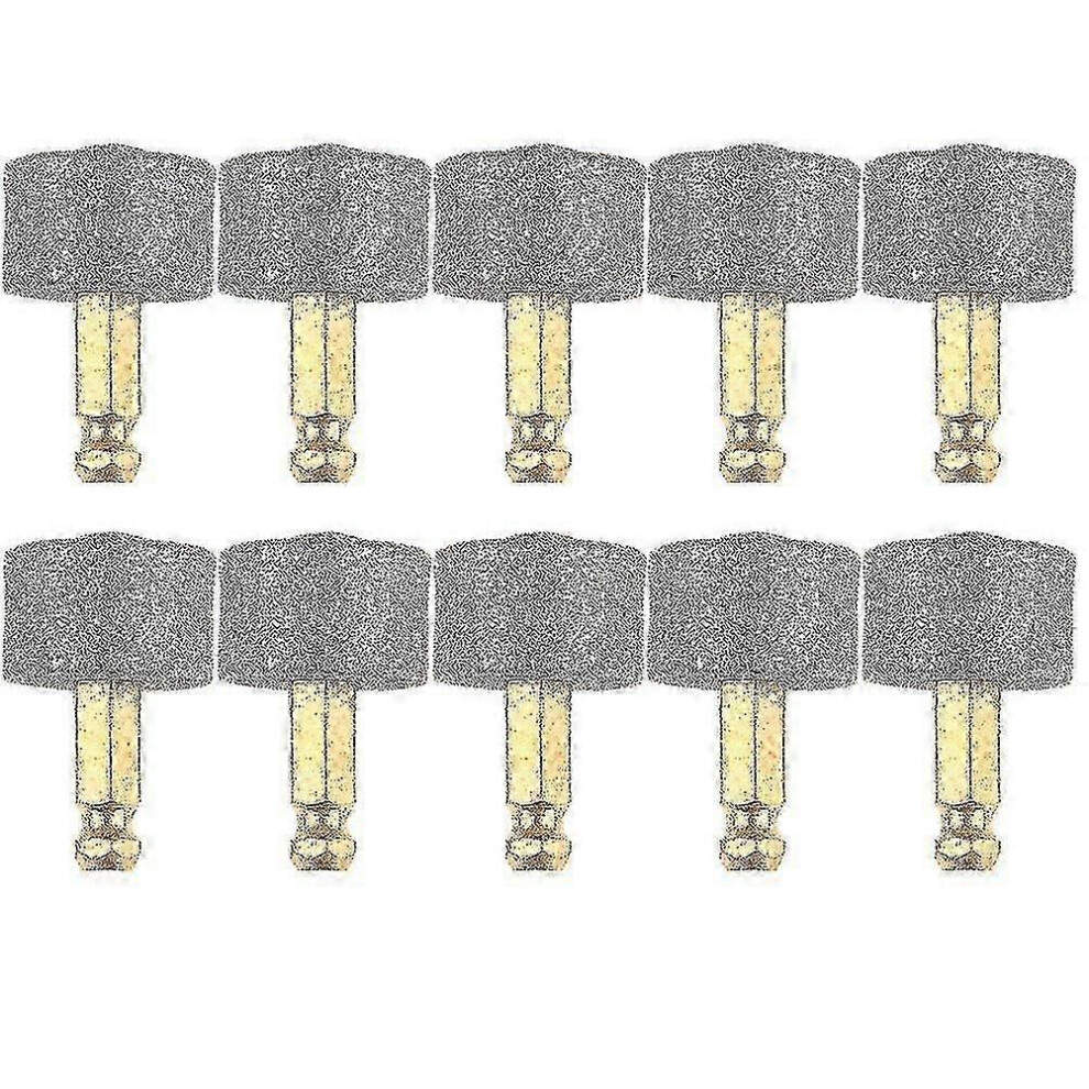 Kikidex (As Show, 10Pcs) 10Pcs Dog Nail Grinder Wheel Replacement Grinding Head Replacement Head Grey