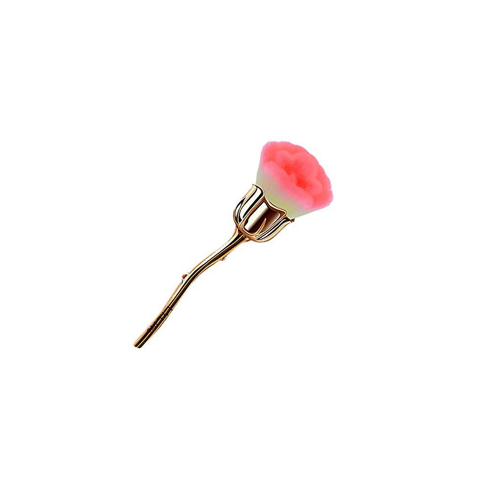 Kikidex (As Show, One Size) Rose Makeup Brush Blush Brush Super Large Face Powder Makeup Brushes For Powder Cosmeticorange