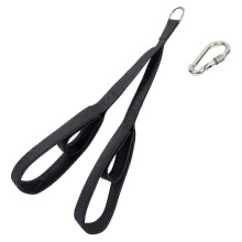 (As show, One size) Cable pulley rope for tricep pull down overhead exercise