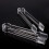 12Pcs Transparent Akrylisk Serveringspincett För Mat 5