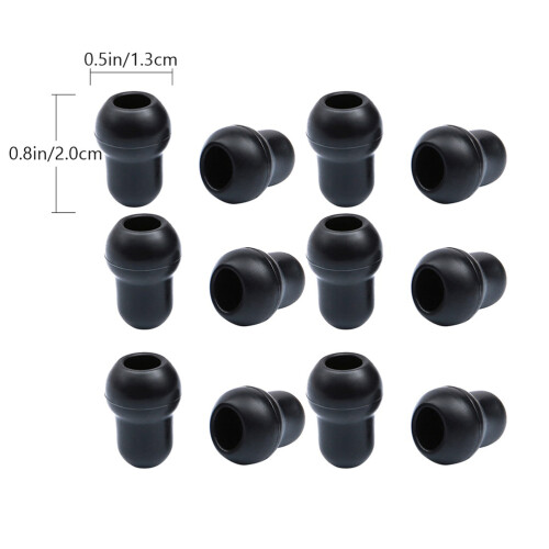 12Pcs Universal Stetoskop Öronproppar 2,5 Mm 1