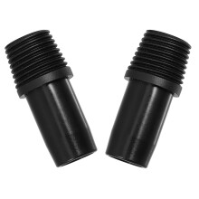 2St Plast Skruvad Förlängningshandtag Adapter För Käpp