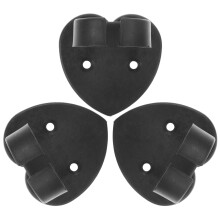3Pièces -Microphones Plastique ABS Noir Résistants Pour Maison