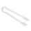 12Pcs Transparent Akrylisk Serveringspincett För Mat 7