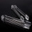 12Pcs Transparent Akrylisk Serveringspincett För Mat 5