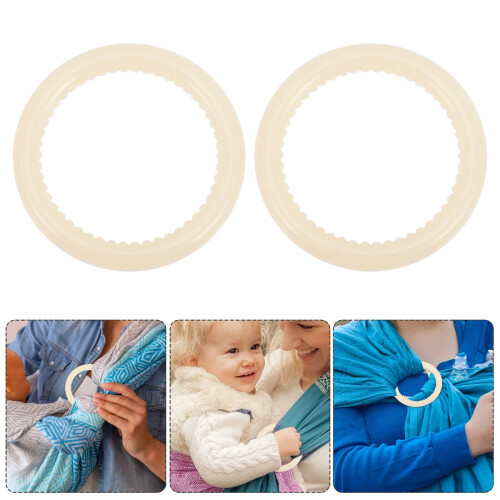 4St Babybärarring Plastvikla Slingbärarring För 1