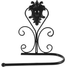 retro badkameraccessoires van massief messing, antiek , zwart