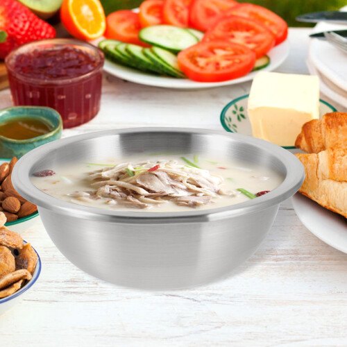 1 set rührschüssel mit deckel, große küchenschüssel 2