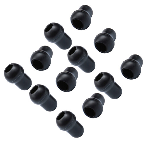 12Pcs Universal Ear Tips 2,5 Mm Silicone