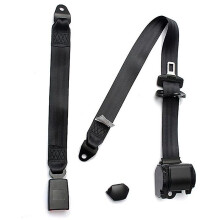 (As show, One size) piece set 3 point retractable seat belt truck bus seat belt