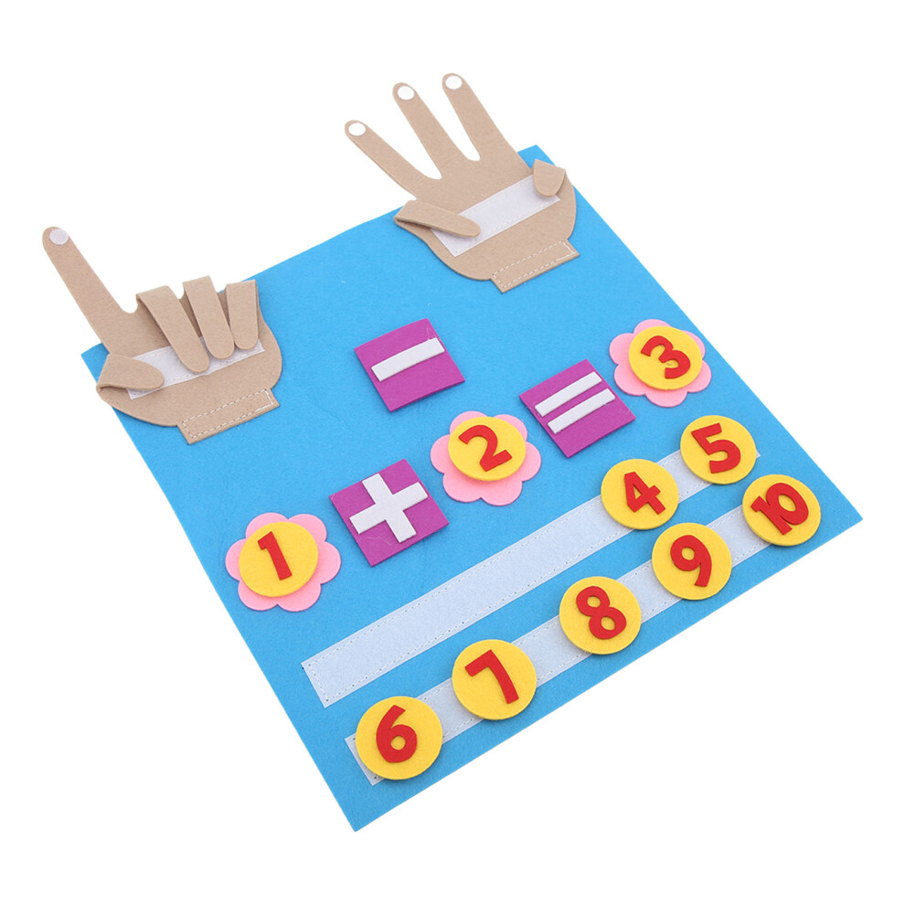 Durable Felt Busy Board with Hook & Loop for Kids' Math Education-image-OPC-PMHNCPG-NEW