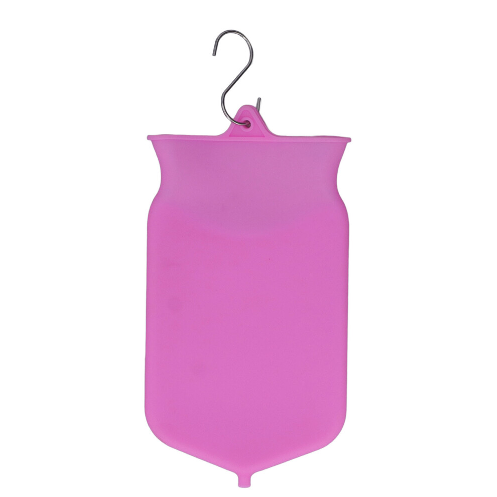 Silicone Enema Bag Kit for Intestinal Cleansing, 1000ml, Portable