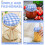 5St Wiederverwendbare Jar Covers Für Brotfermentation 8