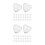 60 Pièces Fermoirs Pour Boucles D’oreilles En Silicone Forme Cœur 4
