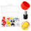 40Pcs/Set Rund Miniatyr Av Rostfritt För Intryckscirklar 7