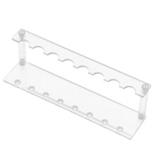 1Set Acryl Pennenstandaard Wit Met Meerdere Compartimenten Voor