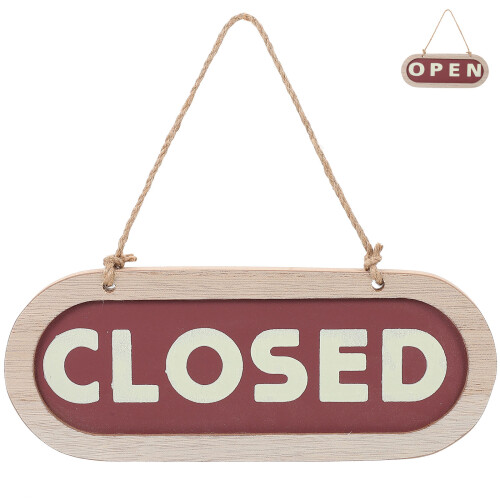 Wood Closed Open Hängande Rustikt Heminredning 1