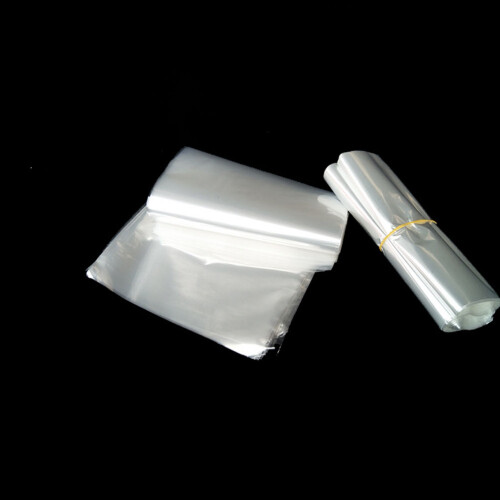 200Pcs Transparent Höljeskrympplastpåsar 2