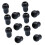 12Pcs Universal Ear Tips 2,5 Mm Silicone 6