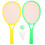 1 Set/4 Delar Tennisracket Förälder-Barn Bollar 11