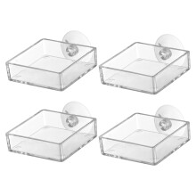 4St Akvarieutfodrare Förrådsfördelare För Räkor Fiskakvarium
