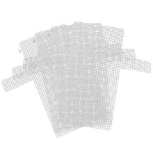4Pcs Diy Nät Ark Plast Handgjord Väska Vävda Ark Plast Grid Tillbehör