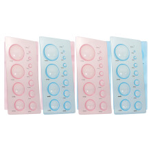 4Pcs Pappersrullningsmallar Diy Pappershantverksverktyg
