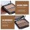 2 Färger Skimrande Highlighter Puder Palett 7
